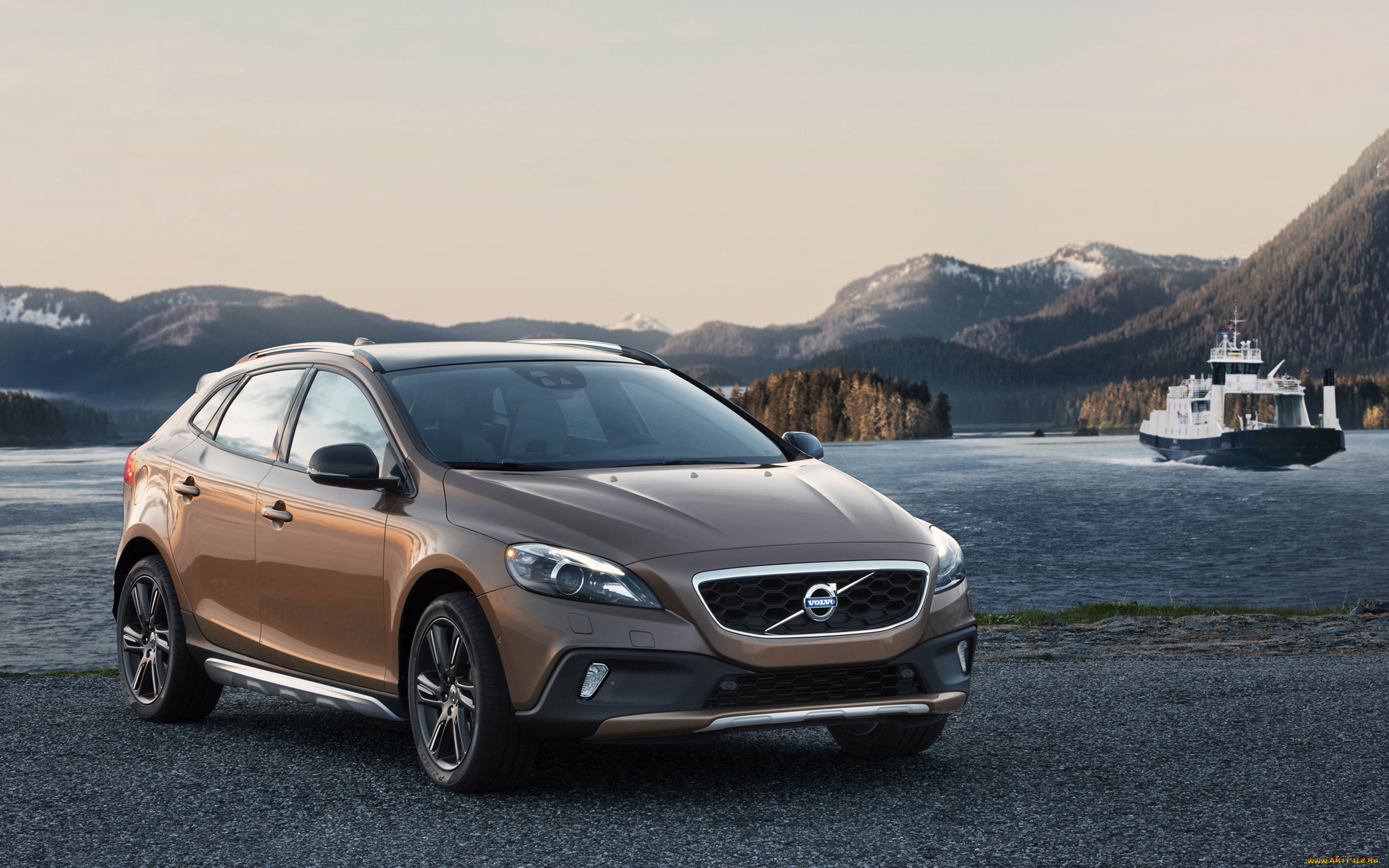 , volvo, v40, cross